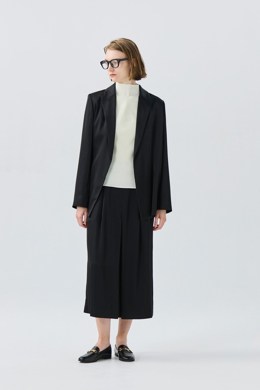 【ティーチ/TEECHI】のTMOサテンスカート 人気、トレンドファッション・服の通販 founy(ファニー) 　ファッション　Fashion　レディースファッション　Fashion for Women　スカート　Skirts　アシンメトリー　Asymmetrical Style　インナー　Innerwear　春　Spring　サテン　Satin, Glossy Fabric　シルク　Silk, 100% Silk　ジャケット　Jacket, Outerwear　スラックス　Slacks, Dress Pants　スリット　Slit, Slit Detail　セットアップ　Set-Up, Coordinated Outfit　ダブル　Double, Double-Breasted　なめらか　Smooth, Silky Texture　フロント　Front, Front Design　ポケット　Pocket, Pocket Detail　冬　Winter / This Winter　エレガント 上品　Elegant　新作・新入荷　New Arrivals / New In　other-5|ID: prp329100004722649 ipo3291000000034133531