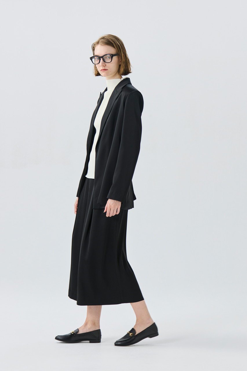 【ティーチ/TEECHI】のTMOサテンスカート 人気、トレンドファッション・服の通販 founy(ファニー) 　ファッション　Fashion　レディースファッション　Fashion for Women　スカート　Skirts　アシンメトリー　Asymmetrical Style　インナー　Innerwear　春　Spring　サテン　Satin, Glossy Fabric　シルク　Silk, 100% Silk　ジャケット　Jacket, Outerwear　スラックス　Slacks, Dress Pants　スリット　Slit, Slit Detail　セットアップ　Set-Up, Coordinated Outfit　ダブル　Double, Double-Breasted　なめらか　Smooth, Silky Texture　フロント　Front, Front Design　ポケット　Pocket, Pocket Detail　冬　Winter / This Winter　エレガント 上品　Elegant　新作・新入荷　New Arrivals / New In　other-7|ID: prp329100004722649 ipo3291000000034133533