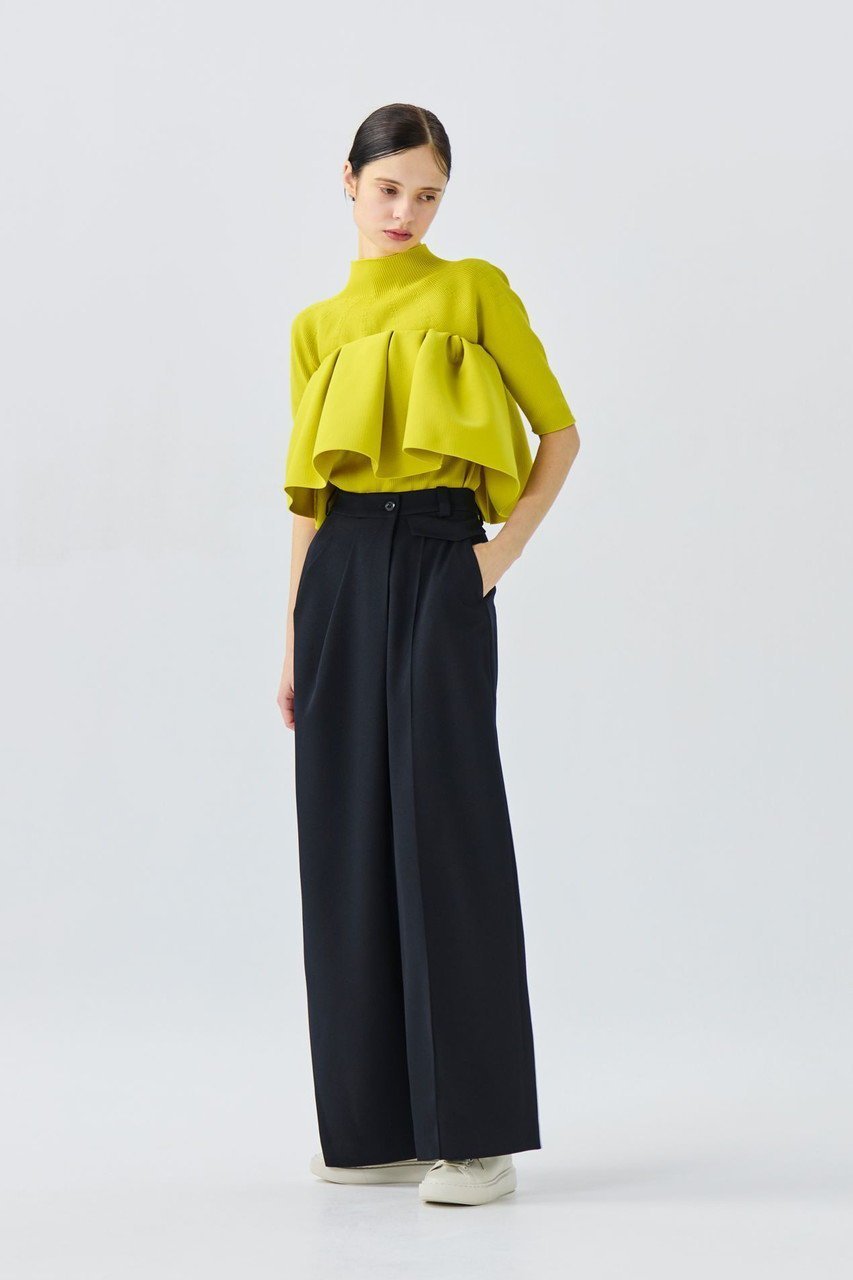 【ティーチ/TEECHI】のTMOアシンメトリーワイドパンツ 人気、トレンドファッション・服の通販 founy(ファニー) 　ファッション　Fashion　レディースファッション　Fashion for Women　パンツ　Pants & Trousers　インナー　Innerwear　洗える　Machine Washable　ジャケット　Jacket, Outerwear　スニーカー　Sneakers, Trainers　スラックス　Slacks, Dress Pants　ドレープ　Drape, Draping Fabric　フィット　Fit, Slim Fit　フロント　Front, Front Design　ポケット　Pocket, Pocket Detail　リラックス　Relax, Relaxed Fit　ワイド　Wide, Wide Fit　旅行　Travel　エレガント 上品　Elegant　新作・新入荷　New Arrivals / New In　other-6|ID: prp329100004722652 ipo3291000000034133562