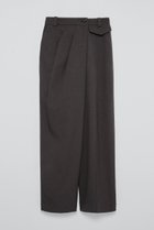 【ティーチ/TEECHI】のTMOアシンメトリーワイドパンツ グレー|ID: prp329100004722652 ipo3291000000035703000