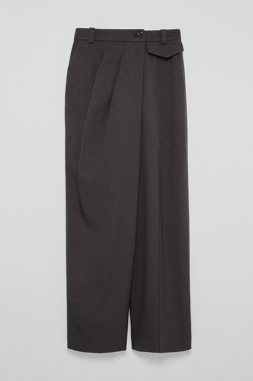 【ティーチ/TEECHI】のTMOアシンメトリーワイドパンツ インテリア・キッズ・メンズ・レディースファッション・服の通販 founy(ファニー) ファッション Fashion レディースファッション Fashion for Women パンツ Pants & Trousers インナー Innerwear 洗える Machine Washable ジャケット Jacket, Outerwear スニーカー Sneakers, Trainers スラックス Slacks, Dress Pants ドレープ Drape, Draping Fabric フィット Fit, Slim Fit フロント Front, Front Design ポケット Pocket, Pocket Detail リラックス Relax, Relaxed Fit ワイド Wide, Wide Fit 旅行 Travel エレガント 上品 Elegant グレー|ID: prp329100004722652 ipo3291000000036049242