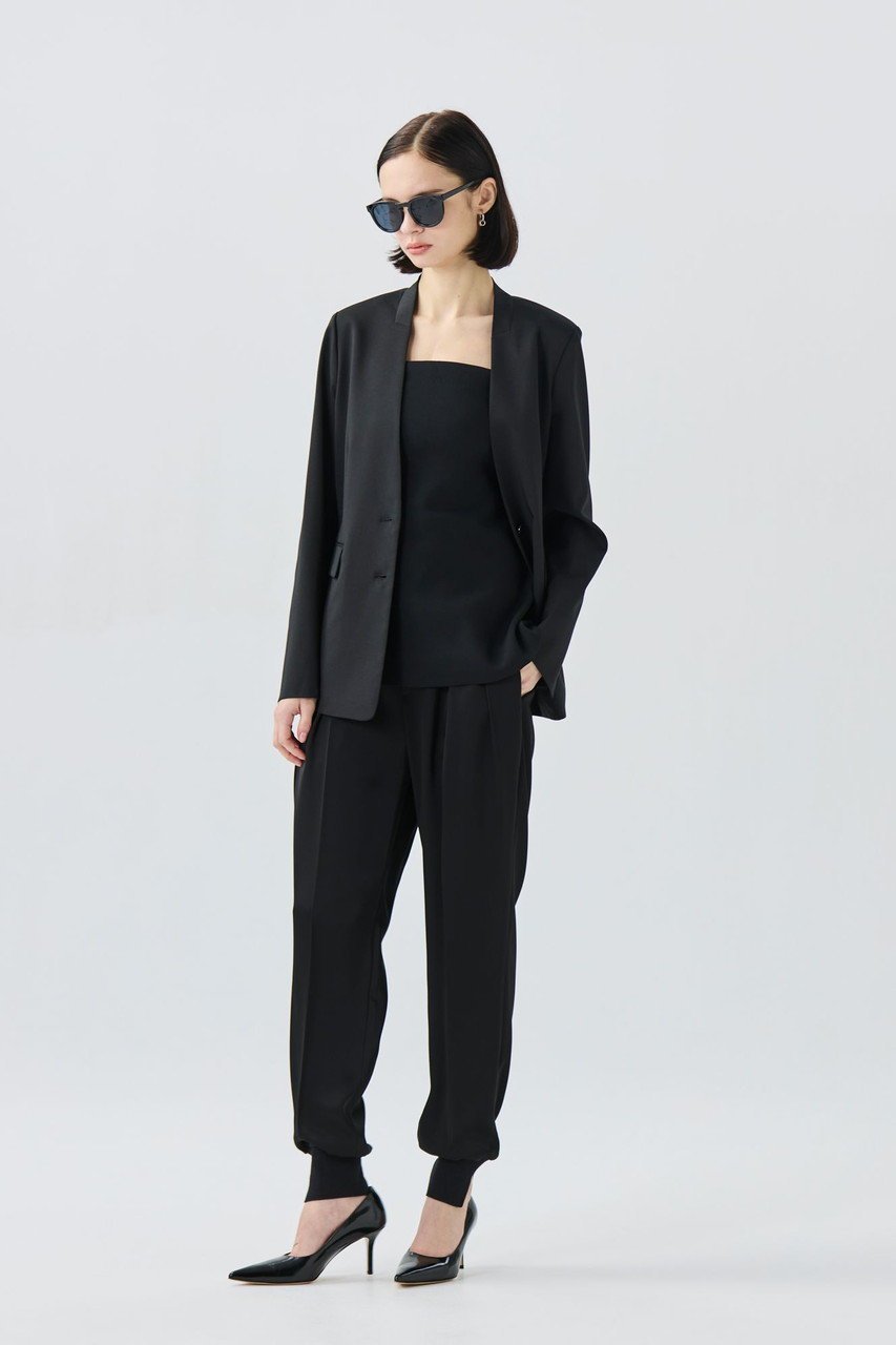 【ティーチ/TEECHI】のペプラムプルオーバーニット 人気、トレンドファッション・服の通販 founy(ファニー) 　ファッション　Fashion　レディースファッション　Fashion for Women　トップス・カットソー　Cut & Sew Tops　ニット　Knit Tops & Sweaters　カジュアルプルオーバー・ニットトップス　Pullovers & Knit Tops / Casual Pullovers　アクセサリー　Fashion Accessories　アンサンブル　Ensemble Set　キュプラ　Cupro, Eco Fabric　ストレッチ　Stretch, Stretchy Fabric　ビスチェ　Bustier, Corset Top　フォルム　Silhouette, Form　ペプラム　Peplum, Flared Hem　ボレロ　Bolero, Short Cardigan　エレガント 上品　Elegant　other-2|ID: prp329100004722656 ipo3291000000036049277