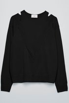 【ティーチ/TEECHI】のレイヤードプルオーバーニット ブラック|ID: prp329100004722658 ipo3291000000036049288