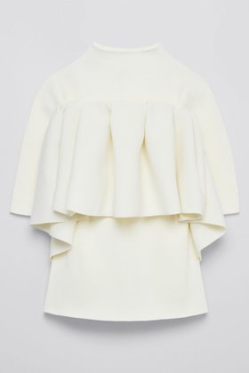 【ティーチ/TEECHI】のケープ付きプルオーバーニット 人気、トレンドファッション・服の通販 founy(ファニー) ファッション Fashion レディースファッション Fashion for Women トップス・カットソー Cut & Sew Tops ニット Knit Tops & Sweaters カジュアルプルオーバー・ニットトップス Pullovers & Knit Tops / Casual Pullovers アクセサリー Fashion Accessories アンサンブル Ensemble Set インナー Innerwear 春 Spring ジャケット Jacket, Outerwear スマート Smart, Elegant バランス Balance, Style Balance ペプラム Peplum, Flared Hem |ID:prp329100004722660