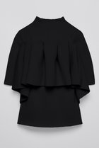 【ティーチ/TEECHI】のケープ付きプルオーバーニット ブラック|ID: prp329100004722660 ipo3291000000035870438