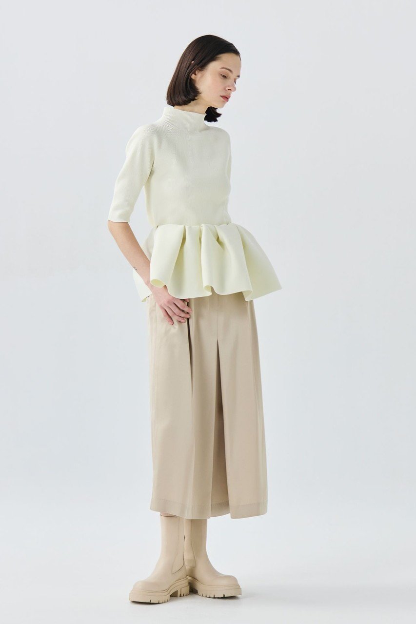 【ティーチ/TEECHI】のケープ付きプルオーバーニット 人気、トレンドファッション・服の通販 founy(ファニー) ファッション Fashion レディースファッション Fashion for Women トップス・カットソー Cut & Sew Tops ニット Knit Tops & Sweaters カジュアルプルオーバー・ニットトップス Pullovers & Knit Tops / Casual Pullovers アクセサリー Fashion Accessories アンサンブル Ensemble Set インナー Innerwear 春 Spring ジャケット Jacket, Outerwear スマート Smart, Elegant バランス Balance, Style Balance ペプラム Peplum, Flared Hem other-4|ID: prp329100004722660 ipo3291000000035983531