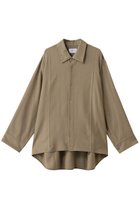 【スタニングルアー/STUNNING LURE】の【10/8 11:00販売開始】rアムンゼンジョーゼットシャツ グレーベージュ|ID:prp329100004722670