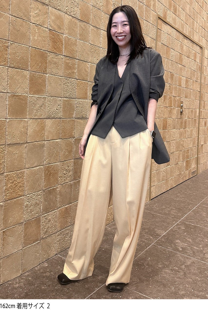 【スタニングルアー/STUNNING LURE】のrフラノワイドレッグパンツ 人気、トレンドファッション・服の通販 founy(ファニー) 　ファッション　Fashion　レディースファッション　Fashion for Women　パンツ　Pants & Trousers　カットソー　Cut and Sewn Top　ベーシック　Basic, Essential　ワイド　Wide, Wide Fit　other-8|ID: prp329100004722671 ipo3291000000034796503