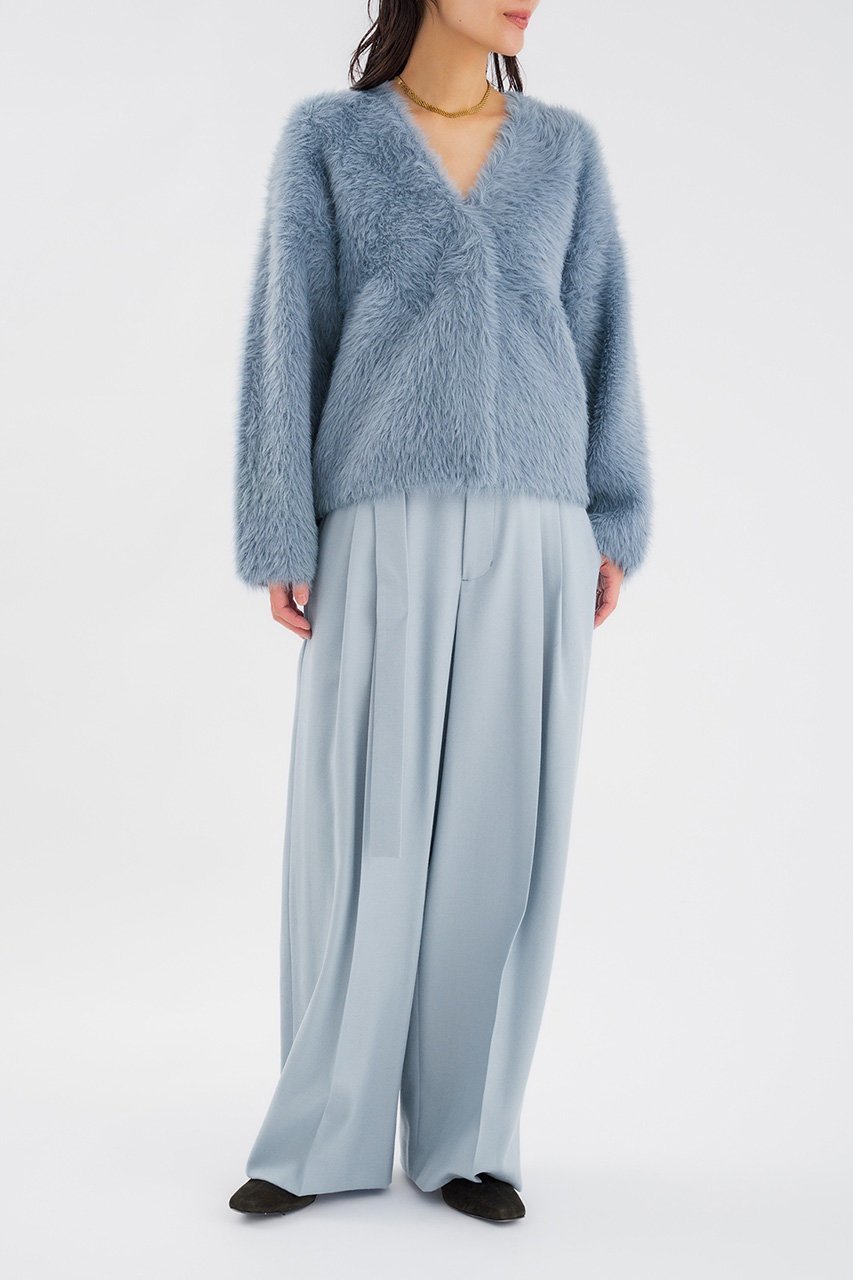 【スタニングルアー/STUNNING LURE】のrフラノワイドレッグパンツ 人気、トレンドファッション・服の通販 founy(ファニー) ファッション Fashion レディースファッション Fashion for Women パンツ Pants & Trousers カットソー Cut and Sewn Top ベーシック Basic, Essential ワイド Wide, Wide Fit other-7|ID: prp329100004722671 ipo3291000000036864347