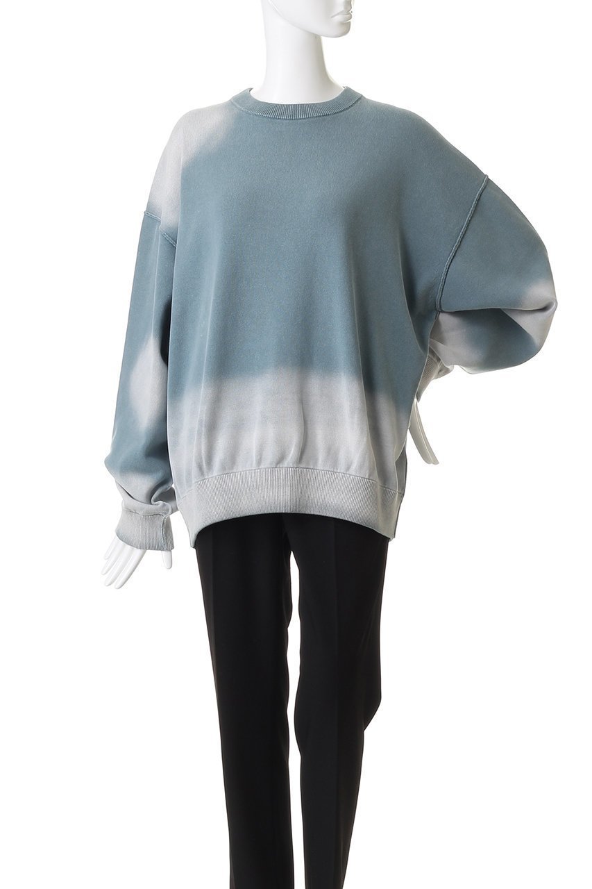 【メゾンスペシャル/MAISON SPECIAL】の【UNISEX】クルーネックグラデニット 人気、トレンドファッション・服の通販 founy(ファニー) 　ファッション　Fashion　レディースファッション　Fashion for Women　トップス・カットソー　Cut & Sew Tops　ニット　Knit Tops & Sweaters　カジュアルプルオーバー・ニットトップス　Pullovers & Knit Tops / Casual Pullovers　ユニセックス　Unisex, Genderless　グラデーション　Gradient, Ombre　ブリーチ　Bleach, Washed Finish　other-2|ID: prp329100004722673 ipo3291000000035870480