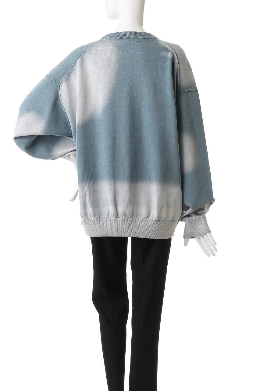 【メゾンスペシャル/MAISON SPECIAL】の【UNISEX】クルーネックグラデニット 人気、トレンドファッション・服の通販 founy(ファニー) 　ファッション　Fashion　レディースファッション　Fashion for Women　トップス・カットソー　Cut & Sew Tops　ニット　Knit Tops & Sweaters　カジュアルプルオーバー・ニットトップス　Pullovers & Knit Tops / Casual Pullovers　ユニセックス　Unisex, Genderless　グラデーション　Gradient, Ombre　ブリーチ　Bleach, Washed Finish　other-4|ID: prp329100004722673 ipo3291000000035870483