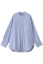 【メゾンスペシャル/MAISON SPECIAL】の【UNISEX】トーマスメイソンプライムオーバーL/Sバンドカラーシャツ I.BLU(インディゴブルー)|ID: prp329100004722675 ipo3291000000035870488