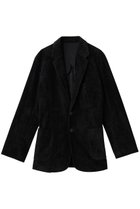 【シシ/sisii】のレザー 2B ジャケット スエード スエードブラック|ID:prp329100004722677