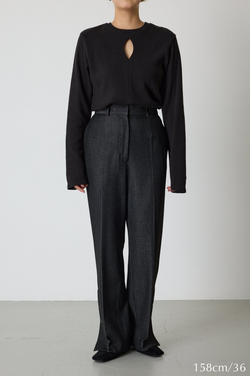 【リムアーク/RIM.ARK】のHem design slim stretch PT/パンツ 人気、トレンドファッション・服の通販 founy(ファニー) 　ファッション　Fashion　レディースファッション　Fashion for Women　パンツ　Pants & Trousers　シューズ　Shoes, Footwear　ストレッチ　Stretch, Stretchy Fabric　スマート　Smart, Elegant　スリム　Slim, Slim Fit　フィット　Fit, Slim Fit　other-3|ID: prp329100004722687 ipo3291000000035712598