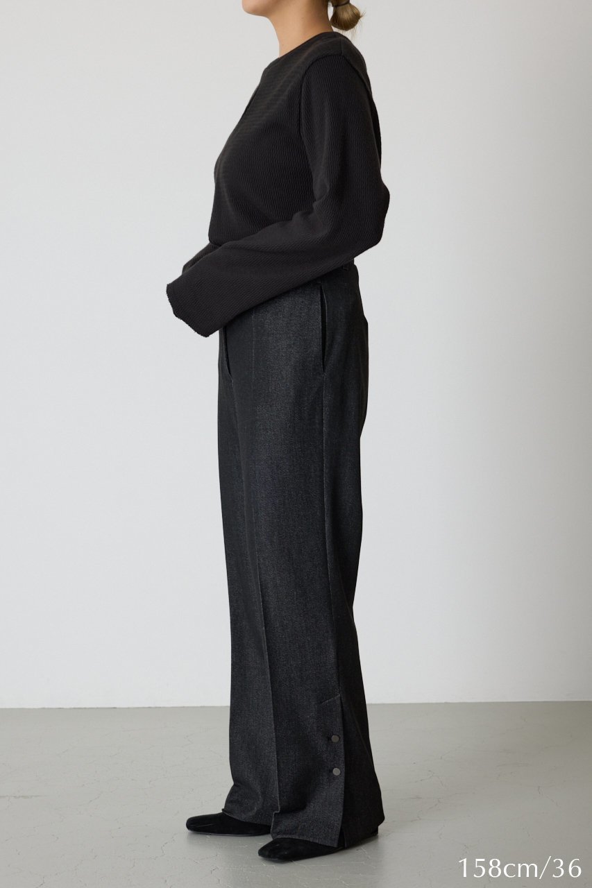 【リムアーク/RIM.ARK】のHem design slim stretch PT/パンツ 人気、トレンドファッション・服の通販 founy(ファニー) 　ファッション　Fashion　レディースファッション　Fashion for Women　パンツ　Pants & Trousers　シューズ　Shoes, Footwear　ストレッチ　Stretch, Stretchy Fabric　スマート　Smart, Elegant　スリム　Slim, Slim Fit　フィット　Fit, Slim Fit　other-4|ID: prp329100004722687 ipo3291000000035712600