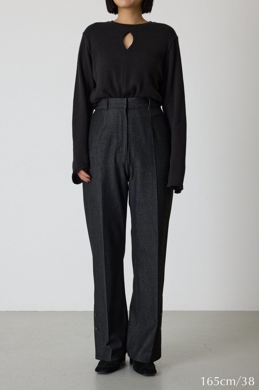 【リムアーク/RIM.ARK】のHem design slim stretch PT/パンツ 人気、トレンドファッション・服の通販 founy(ファニー) 　ファッション　Fashion　レディースファッション　Fashion for Women　パンツ　Pants & Trousers　シューズ　Shoes, Footwear　ストレッチ　Stretch, Stretchy Fabric　スマート　Smart, Elegant　スリム　Slim, Slim Fit　フィット　Fit, Slim Fit　other-5|ID: prp329100004722687 ipo3291000000035712601