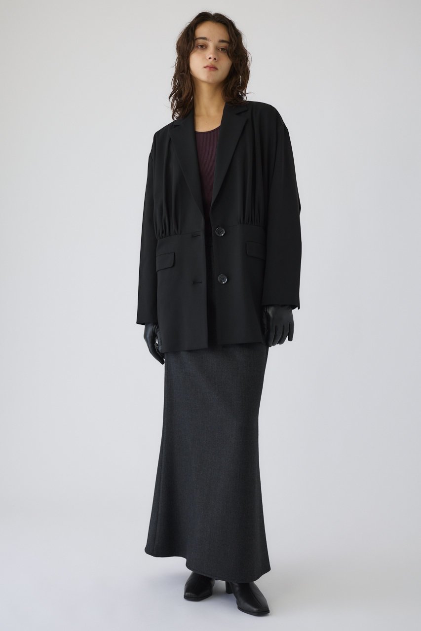 【リムアーク/RIM.ARK】の【10/8 10:00販売開始】Gather JK/ジャケット 人気、トレンドファッション・服の通販 founy(ファニー) 　ファッション　Fashion　レディースファッション　Fashion for Women　アウター　Coat / Outerwear Collection　レディースジャケット・軽アウター　Jackets　ギャザー　Gathered, Ruffled　ジャケット　Jacket, Outerwear　スラックス　Slacks, Dress Pants　ダウン　Down, Puffer　デニム　Denim, Jeans Material　エレガント 上品　Elegant　other-2|ID: prp329100004722690 ipo3291000000034133965