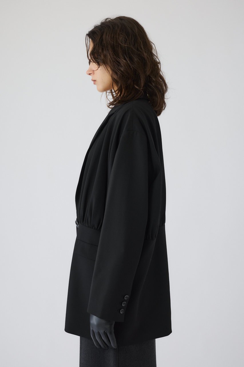【リムアーク/RIM.ARK】の【10/8 10:00販売開始】Gather JK/ジャケット 人気、トレンドファッション・服の通販 founy(ファニー) 　ファッション　Fashion　レディースファッション　Fashion for Women　アウター　Coat / Outerwear Collection　レディースジャケット・軽アウター　Jackets　ギャザー　Gathered, Ruffled　ジャケット　Jacket, Outerwear　スラックス　Slacks, Dress Pants　ダウン　Down, Puffer　デニム　Denim, Jeans Material　エレガント 上品　Elegant　other-3|ID: prp329100004722690 ipo3291000000034133966