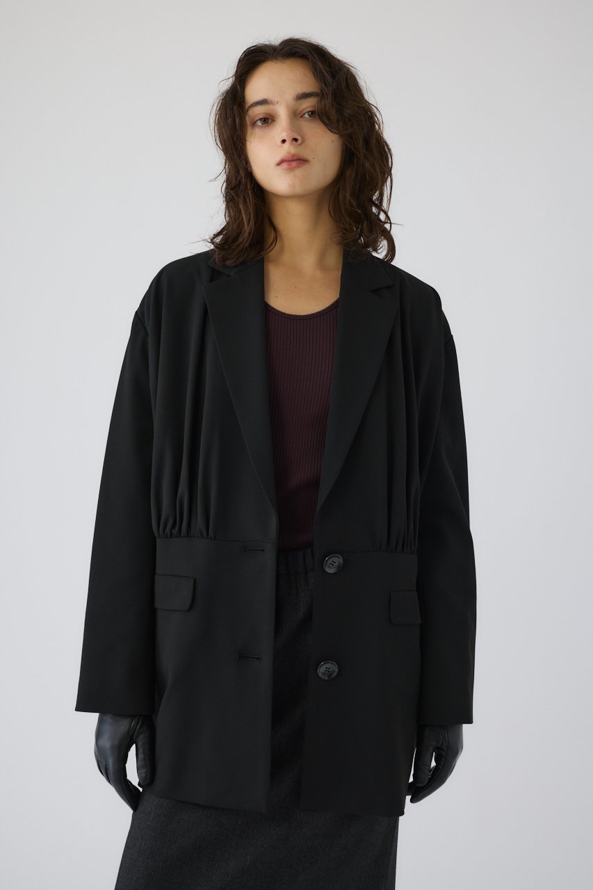 【リムアーク/RIM.ARK】の【10/8 10:00販売開始】Gather JK/ジャケット 人気、トレンドファッション・服の通販 founy(ファニー) 　ファッション　Fashion　レディースファッション　Fashion for Women　アウター　Coat / Outerwear Collection　レディースジャケット・軽アウター　Jackets　ギャザー　Gathered, Ruffled　ジャケット　Jacket, Outerwear　スラックス　Slacks, Dress Pants　ダウン　Down, Puffer　デニム　Denim, Jeans Material　エレガント 上品　Elegant　other-8|ID: prp329100004722690 ipo3291000000034133971