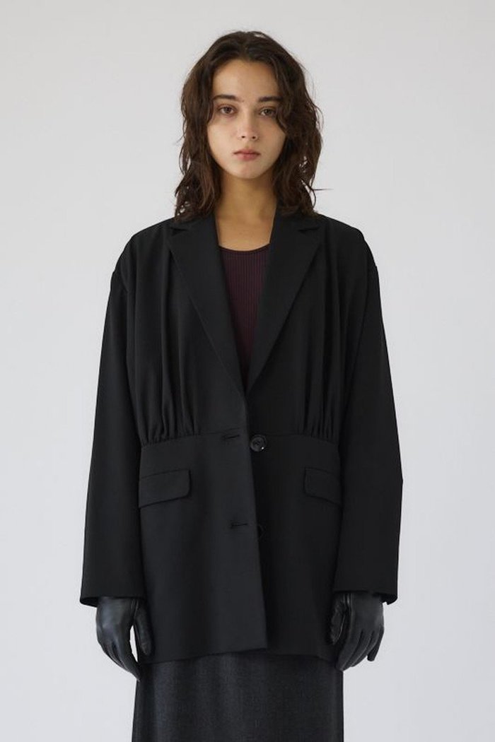 【リムアーク/RIM.ARK】のGather JK/ジャケット インテリア・キッズ・メンズ・レディースファッション・服の通販 founy(ファニー) https://founy.com/ ファッション Fashion レディースファッション Fashion for Women アウター Coat / Outerwear Collection レディースジャケット・軽アウター Jackets ギャザー Gathered, Ruffled ジャケット Jacket, Outerwear スラックス Slacks, Dress Pants ダウン Down, Puffer デニム Denim, Jeans Material エレガント 上品 Elegant |ID: prp329100004722690 ipo3291000000035759980