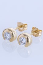 【エネイ/ENEY】の【受注生産】BEZEL K18YG 0.17カラットピアス ゴールド|ID: prp329100004725029 ipo3291000000034143735