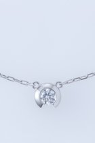 【エネイ/ENEY】の【受注生産】BEZEL PT900 0.17カラットネックレス シルバー|ID: prp329100004725032 ipo3291000000034143750