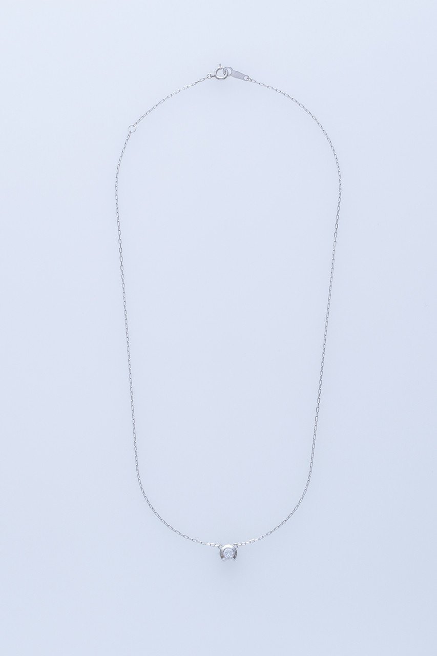 【エネイ/ENEY】の【受注生産】BEZEL PT900 0.17カラットネックレス 人気、トレンドファッション・服の通販 founy(ファニー) 　ファッション　Fashion　レディースファッション　Fashion for Women　ジュエリー　Jewelry　ネックレス　Necklaces & Pendants　コレクション　Collection, Seasonal Line　シンプル　Simple, Minimal　スリット　Slit, Slit Detail　ダイヤモンド　Diamond, Brilliant Cut　ネックレス　Necklace, Pendant Necklace　新作・新入荷　New Arrivals / New In　other-2|ID: prp329100004725032 ipo3291000000034143751