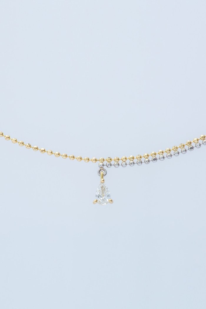 【エネイ/ENEY】の【受注生産】PIXEL0.1カラットペアーチェーンネックレス インテリア・キッズ・メンズ・レディースファッション・服の通販 founy(ファニー) https://founy.com/ ファッション Fashion レディースファッション Fashion for Women ジュエリー Jewelry ネックレス Necklaces & Pendants イエロー Yellow コレクション Collection, Seasonal Line チェーン Chain, Chain Strap ネックレス Necklace, Pendant Necklace |ID: prp329100004725034 ipo3291000000036210234