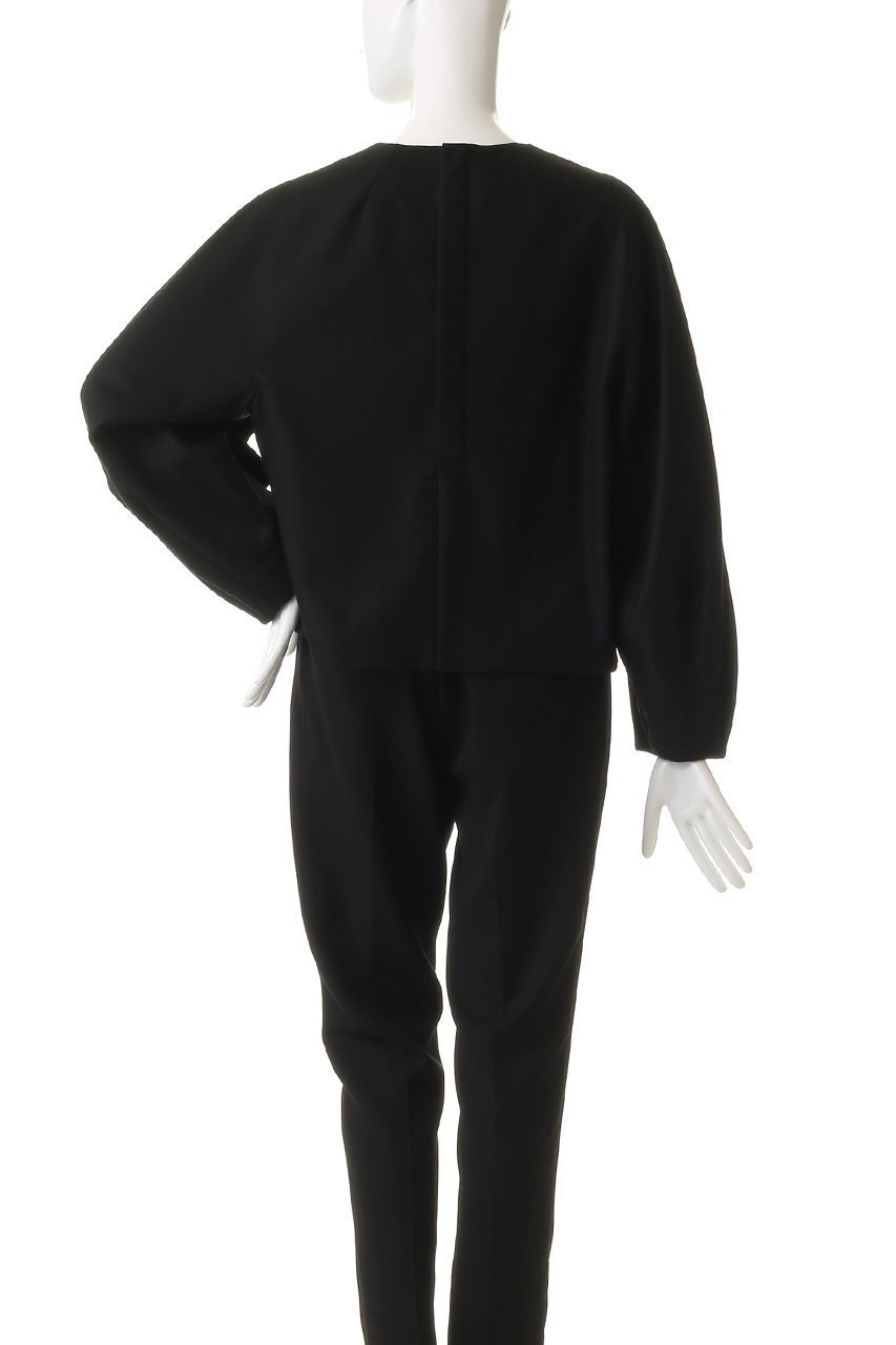 【エブール/ebure】のウールポプリン プルオーバーブラウス 人気、トレンドファッション・服の通販 founy(ファニー) 　ファッション　Fashion　レディースファッション　Fashion for Women　トップス・カットソー　Cut & Sew Tops　シャツ・ブラウス・オフィスカジュアル　Elegant Blouses & Button-Ups　カジュアルプルオーバー・ニットトップス　Pullovers & Knit Tops / Casual Pullovers　ウォーム　Warm Fabric　スリーブ　Sleeve, Long Sleeve / Short Sleeve　メルトン　Melton, Heavy Wool　ロング　Long, Long-Length　other-4|ID: prp329100004725042 ipo3291000000035834392