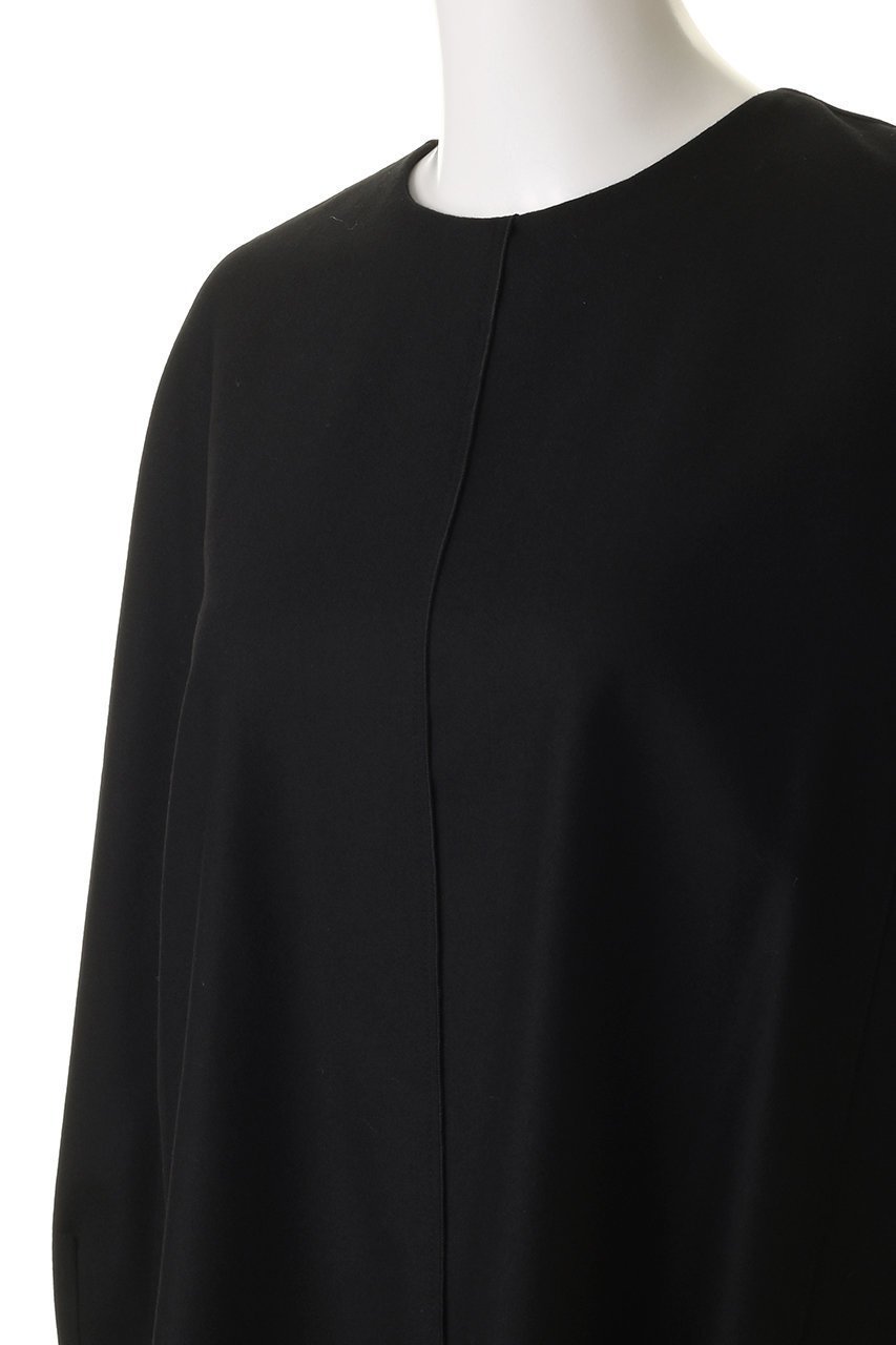 【エブール/ebure】のウールポプリン プルオーバーブラウス 人気、トレンドファッション・服の通販 founy(ファニー) 　ファッション　Fashion　レディースファッション　Fashion for Women　トップス・カットソー　Cut & Sew Tops　シャツ・ブラウス・オフィスカジュアル　Elegant Blouses & Button-Ups　カジュアルプルオーバー・ニットトップス　Pullovers & Knit Tops / Casual Pullovers　ウォーム　Warm Fabric　スリーブ　Sleeve, Long Sleeve / Short Sleeve　メルトン　Melton, Heavy Wool　ロング　Long, Long-Length　other-5|ID: prp329100004725042 ipo3291000000035834393