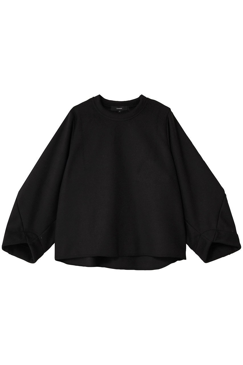 【フローレント/FLORENT】のウールライク シャギー プルオーバー インテリア・キッズ・メンズ・レディースファッション・服の通販 founy(ファニー) 　ファッション　Fashion　レディースファッション　Fashion for Women　トップス・カットソー　Cut & Sew Tops　ニット　Knit Tops & Sweaters　カジュアルプルオーバー・ニットトップス　Pullovers & Knit Tops / Casual Pullovers　なめらか　Smooth, Silky Texture　シンプル　Simple, Minimal　スリーブ　Sleeve, Long Sleeve / Short Sleeve　ワイド　Wide, Wide Fit　新作・新入荷　New Arrivals / New In　ブラック|ID: prp329100004725044 ipo3291000000034143830