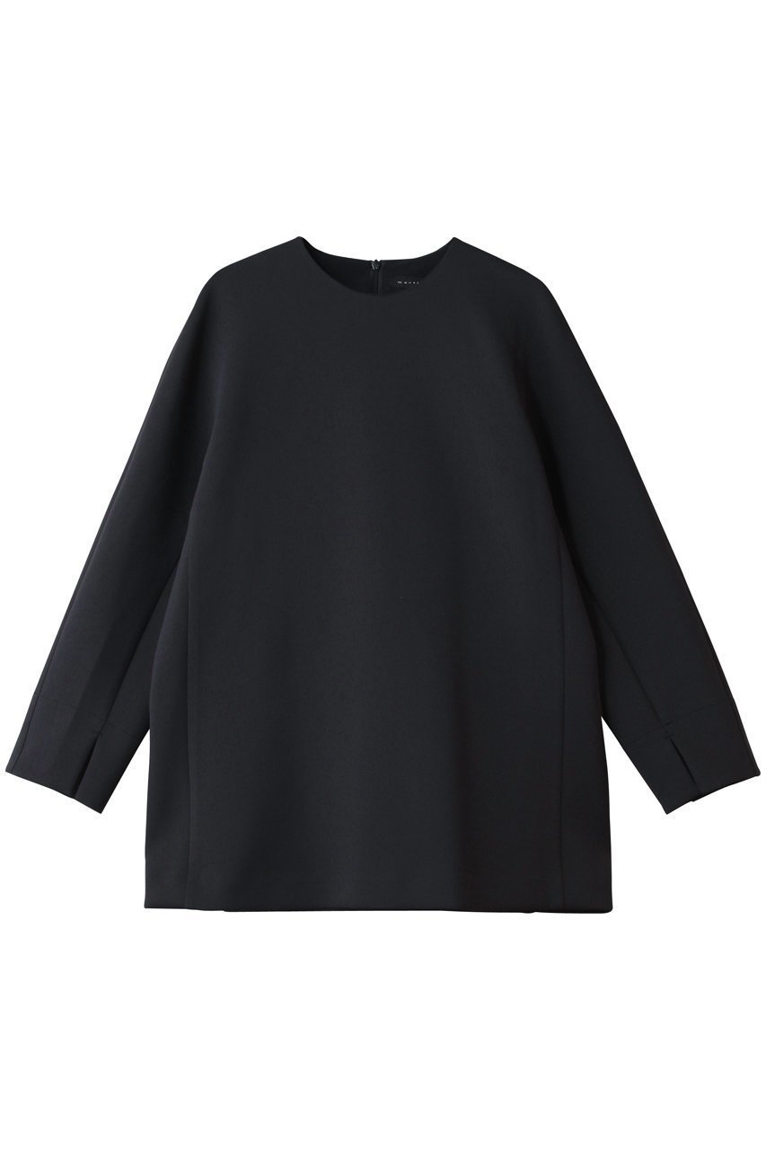 【マルティニーク/martinique】のブラウス インテリア・キッズ・メンズ・レディースファッション・服の通販 founy(ファニー) 　ファッション　Fashion　レディースファッション　Fashion for Women　トップス・カットソー　Cut & Sew Tops　シャツ・ブラウス・オフィスカジュアル　Elegant Blouses & Button-Ups　ジャケット　Jacket, Outerwear　スリット　Slit, Slit Detail　スリーブ　Sleeve, Long Sleeve / Short Sleeve　フォーマル　Formal, Dressy　ベーシック　Basic, Essential　ロング　Long, Long-Length　エレガント 上品　Elegant　新作・新入荷　New Arrivals / New In　ビジネス 仕事 通勤　Business / Work / Commuting　ネイビー|ID: prp329100004725045 ipo3291000000034143848