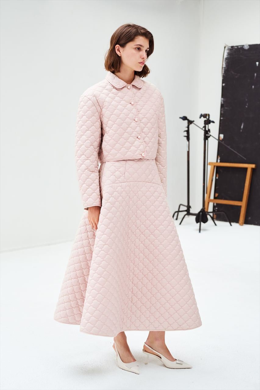 【アミカ/AMICA】のヴォヤージュスカート 人気、トレンドファッション・服の通販 founy(ファニー) 　ファッション　Fashion　レディースファッション　Fashion for Women　スカート　Skirts　おすすめ　Recommended / Our Picks　エアリー　Airy Texture　キルティング　Quilted, Quilting　セットアップ　Set-Up, Coordinated Outfit　パターン　Pattern, Design Print　フレア　Flare, Flared　新作・新入荷　New Arrivals / New In　秋　Autumn　other-8|ID: prp329100004725054 ipo3291000000034143933