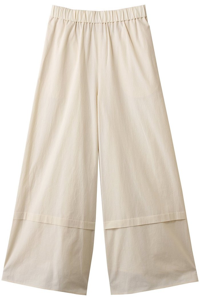 【プレインピープル/PLAIN PEOPLE】のCOTTON SABREタックワイドパンツ インテリア・キッズ・メンズ・レディースファッション・服の通販 founy(ファニー) https://founy.com/ ファッション Fashion レディースファッション Fashion for Women パンツ Pants & Trousers ショート Short, Short Length バランス Balance, Style Balance モダン Modern, Contemporary ワイド Wide, Wide Fit 新作・新入荷 New Arrivals / New In |ID: prp329100004725063 ipo3291000000034144000