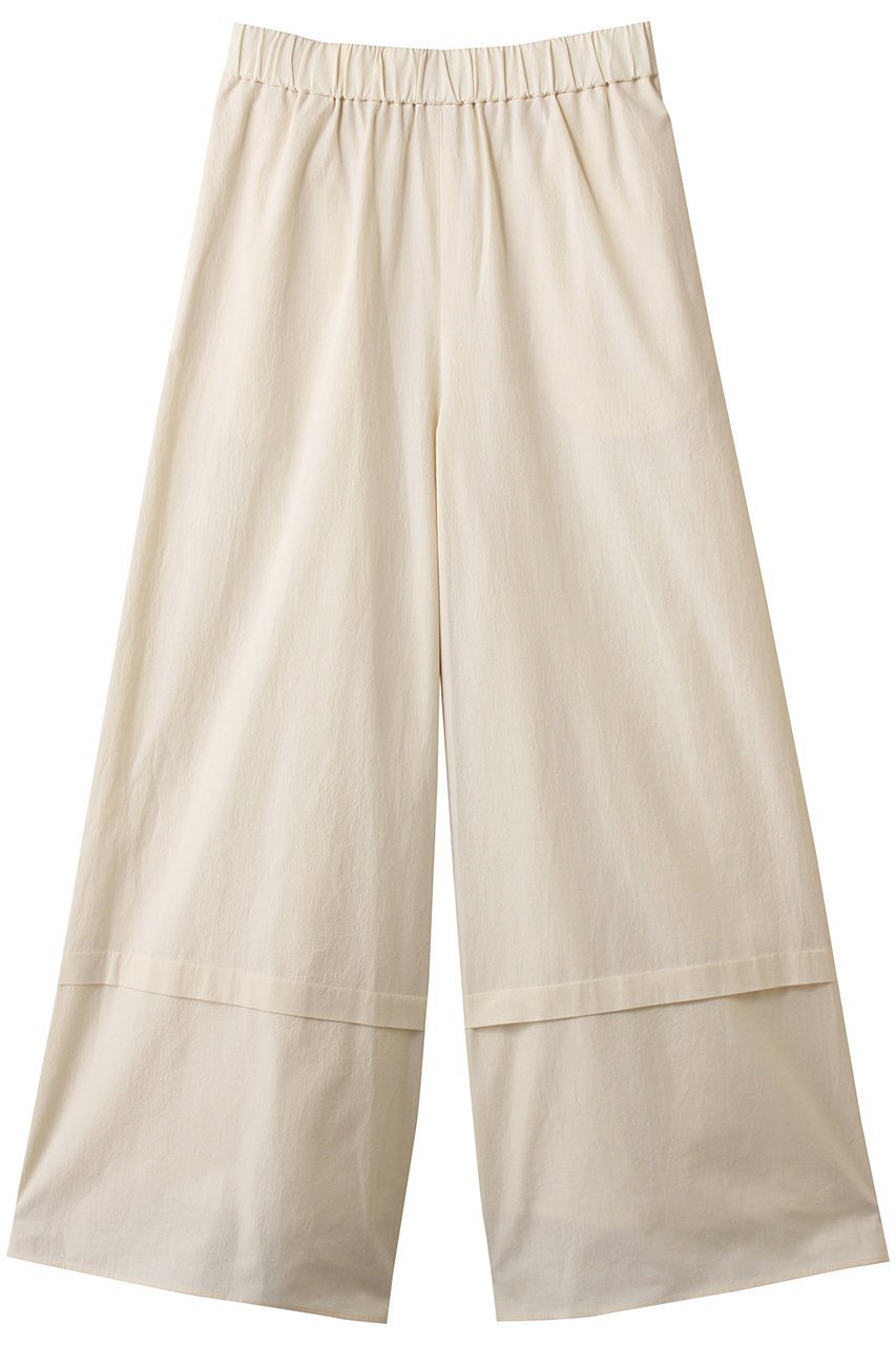 【プレインピープル/PLAIN PEOPLE】のCOTTON SABREタックワイドパンツ 人気、トレンドファッション・服の通販 founy(ファニー) 　ファッション　Fashion　レディースファッション　Fashion for Women　パンツ　Pants & Trousers　ショート　Short, Short Length　バランス　Balance, Style Balance　モダン　Modern, Contemporary　ワイド　Wide, Wide Fit　新作・新入荷　New Arrivals / New In　 other-1|ID: prp329100004725063 ipo3291000000034144000