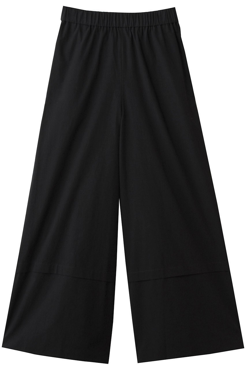 【プレインピープル/PLAIN PEOPLE】のCOTTON SABREタックワイドパンツ インテリア・キッズ・メンズ・レディースファッション・服の通販 founy(ファニー) 　ファッション　Fashion　レディースファッション　Fashion for Women　パンツ　Pants & Trousers　ショート　Short, Short Length　バランス　Balance, Style Balance　モダン　Modern, Contemporary　ワイド　Wide, Wide Fit　新作・新入荷　New Arrivals / New In　ブラック|ID: prp329100004725063 ipo3291000000034144003
