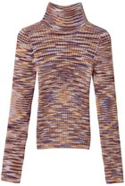 【マザー/MOTHER】のTHE STREET COLLAR モックネックロングTシャツ (PLS) ブラウン|ID:prp329100004725067