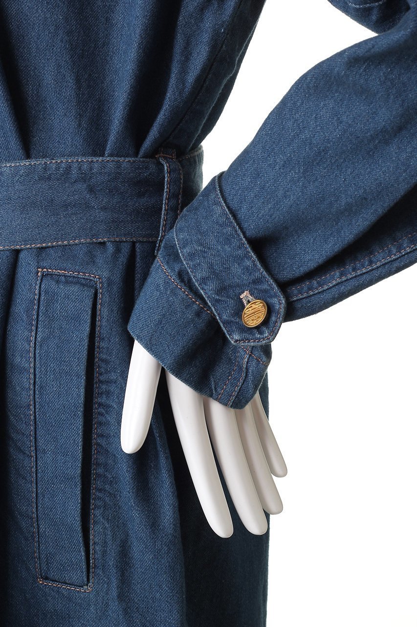 【マザー/MOTHER】のTHE STREAKER デニムロングシャツ (GRQ) 人気、トレンドファッション・服の通販 founy(ファニー) 　ファッション　Fashion　レディースファッション　Fashion for Women　トップス・カットソー　Cut & Sew Tops　シャツ・ブラウス・オフィスカジュアル　Elegant Blouses & Button-Ups　コレクション　Collection, Seasonal Line　スリーブ　Sleeve, Long Sleeve / Short Sleeve　デニム　Denim, Jeans Material　ロング　Long, Long-Length　人気　Popular, Best Seller　秋　Autumn　other-6|ID: prp329100004725069 ipo3291000000035971762