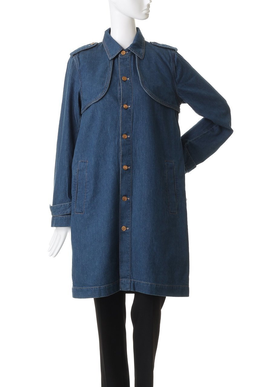 【マザー/MOTHER】のTHE STREAKER デニムロングシャツ (GRQ) 人気、トレンドファッション・服の通販 founy(ファニー) 　ファッション　Fashion　レディースファッション　Fashion for Women　トップス・カットソー　Cut & Sew Tops　シャツ・ブラウス・オフィスカジュアル　Elegant Blouses & Button-Ups　コレクション　Collection, Seasonal Line　スリーブ　Sleeve, Long Sleeve / Short Sleeve　デニム　Denim, Jeans Material　ロング　Long, Long-Length　人気　Popular, Best Seller　秋　Autumn　other-7|ID: prp329100004725069 ipo3291000000035971763