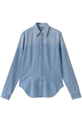 【マザー/MOTHER】 THE ITTY BITTY PINCHIE FRENCHI デニムシャツ (ETD)人気、トレンドファッション・服の通販 founy(ファニー) ファッション Fashion レディースファッション Fashion for Women トップス・カットソー Cut & Sew Tops シャツ・ブラウス・オフィスカジュアル Elegant Blouses & Button-Ups スリーブ Sleeve, Long Sleeve / Short Sleeve デニム Denim, Jeans Material バランス Balance, Style Balance フィット Fit, Slim Fit ロング Long, Long-Length 新作・新入荷 New Arrivals / New In |ID:prp329100004725072