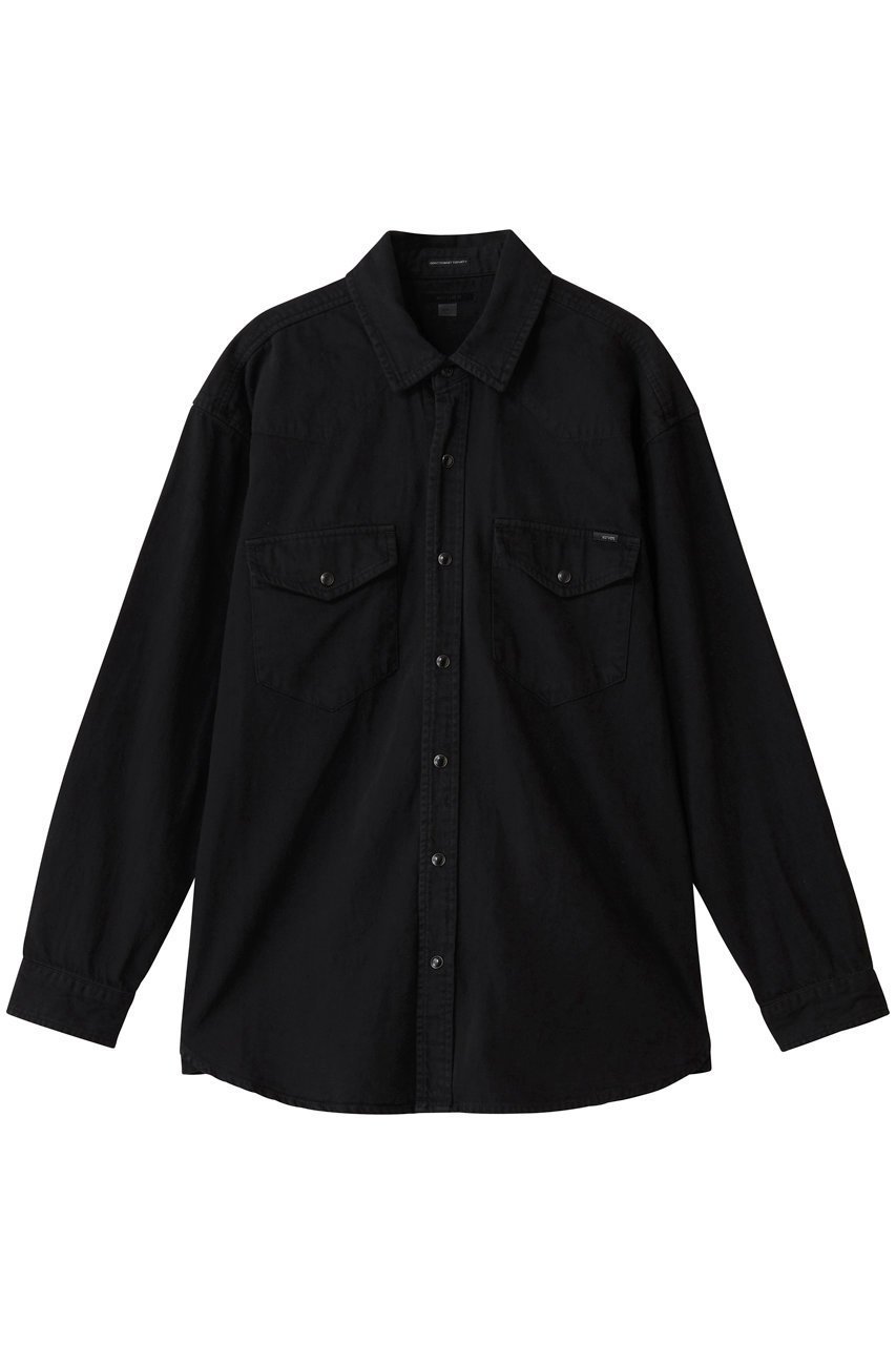 【マザー/MOTHER】のTHE EXES AND OHS ウエスタンシャツ (BLK) インテリア・キッズ・メンズ・レディースファッション・服の通販 founy(ファニー) 　ファッション　Fashion　レディースファッション　Fashion for Women　トップス・カットソー　Cut & Sew Tops　シャツ・ブラウス・オフィスカジュアル　Elegant Blouses & Button-Ups　ウエスタン　Western Style　クラシック　Classic, Timeless Style　スリーブ　Sleeve, Long Sleeve / Short Sleeve　タンク　Tank Top, Sleeveless Top　ヨーク　Yoke, Yoke Design　ロング　Long, Long-Length　新作・新入荷　New Arrivals / New In　ブラック|ID: prp329100004725074 ipo3291000000034144073