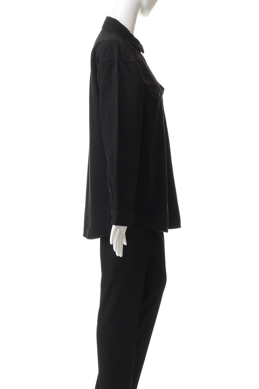 【マザー/MOTHER】のTHE EXES AND OHS ウエスタンシャツ (BLK) 人気、トレンドファッション・服の通販 founy(ファニー) 　ファッション　Fashion　レディースファッション　Fashion for Women　トップス・カットソー　Cut & Sew Tops　シャツ・ブラウス・オフィスカジュアル　Elegant Blouses & Button-Ups　ウエスタン　Western Style　クラシック　Classic, Timeless Style　スリーブ　Sleeve, Long Sleeve / Short Sleeve　タンク　Tank Top, Sleeveless Top　ヨーク　Yoke, Yoke Design　ロング　Long, Long-Length　新作・新入荷　New Arrivals / New In　other-3|ID: prp329100004725074 ipo3291000000034144077