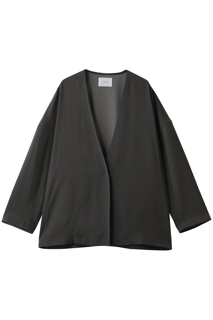 【ミディウミソリッド/MIDIUMISOLID】のJK like CD カーディガン インテリア・キッズ・メンズ・レディースファッション・服の通販 founy(ファニー) 　ファッション　Fashion　レディースファッション　Fashion for Women　トップス・カットソー　Cut & Sew Tops　ニット　Knit Tops & Sweaters　カーディガン・羽織り　Layered Style Cardigans　なめらか　Smooth, Silky Texture　カーディガン　Cardigan, Knitwear　ジャケット　Jacket, Outerwear　ビジネス 仕事 通勤　Business / Work / Commuting　新作・新入荷　New Arrivals / New In　c.gray|ID: prp329100004725082 ipo3291000000034144119