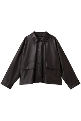 【ミズイロ インド/mizuiro ind】 synthetic leather shirt JK ジャケット人気、トレンドファッション・服の通販 founy(ファニー) ファッション Fashion レディースファッション Fashion for Women アウター Coat / Outerwear Collection レディースジャケット・軽アウター Jackets ショート Short, Short Length ジャケット Jacket, Outerwear トレンド Trend, Trending Now リアル Real, Realistic ワーク Workwear, Utility Style 新作・新入荷 New Arrivals / New In |ID:prp329100004725085