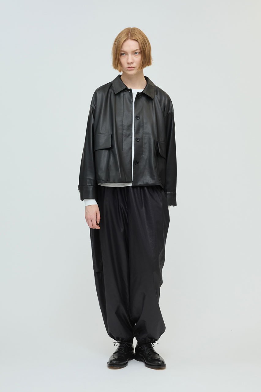 【ミズイロ インド/mizuiro ind】のシンセティックレザーシャツジャケット 人気、トレンドファッション・服の通販 founy(ファニー) ファッション Fashion レディースファッション Fashion for Women アウター Coat / Outerwear Collection レディースジャケット・軽アウター Jackets ショート Short, Short Length ジャケット Jacket, Outerwear トレンド Trend, Trending Now リアル Real, Realistic ワーク Workwear, Utility Style other-8|ID: prp329100004725085 ipo3291000000036550966