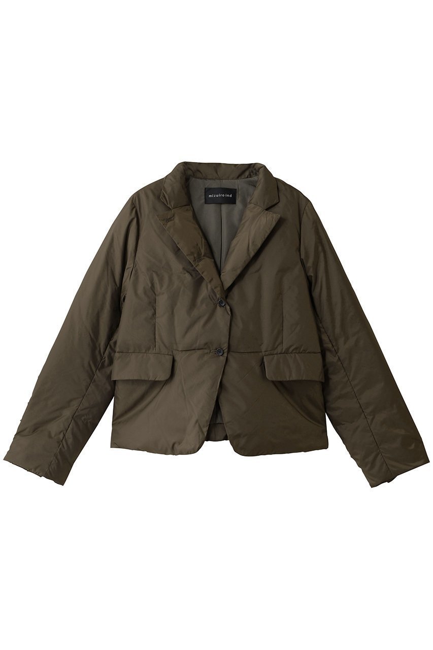 【ミズイロ インド/mizuiro ind】のdown tailored JK ジャケット インテリア・キッズ・メンズ・レディースファッション・服の通販 founy(ファニー) 　ファッション　Fashion　レディースファッション　Fashion for Women　アウター　Coat / Outerwear Collection　レディースジャケット・軽アウター　Jackets　コンパクト　Compact, Small Size　ジャケット　Jacket, Outerwear　ダウン　Down, Puffer　エレガント 上品　Elegant　新作・新入荷　New Arrivals / New In　khaki|ID: prp329100004725088 ipo3291000000034144156