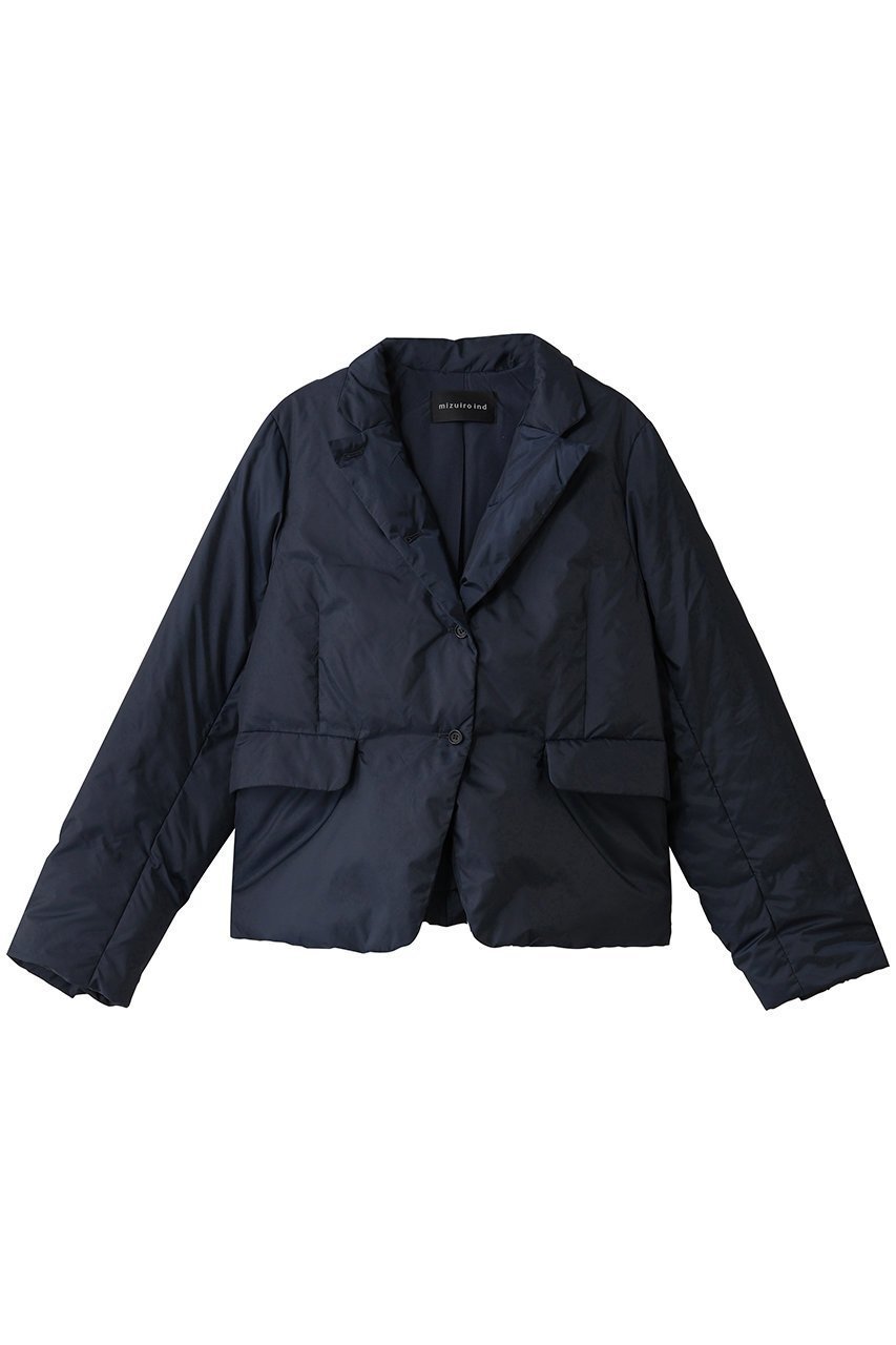 【ミズイロ インド/mizuiro ind】のdown tailored JK ジャケット インテリア・キッズ・メンズ・レディースファッション・服の通販 founy(ファニー) 　ファッション　Fashion　レディースファッション　Fashion for Women　アウター　Coat / Outerwear Collection　レディースジャケット・軽アウター　Jackets　コンパクト　Compact, Small Size　ジャケット　Jacket, Outerwear　ダウン　Down, Puffer　エレガント 上品　Elegant　新作・新入荷　New Arrivals / New In　navy|ID: prp329100004725088 ipo3291000000034144158