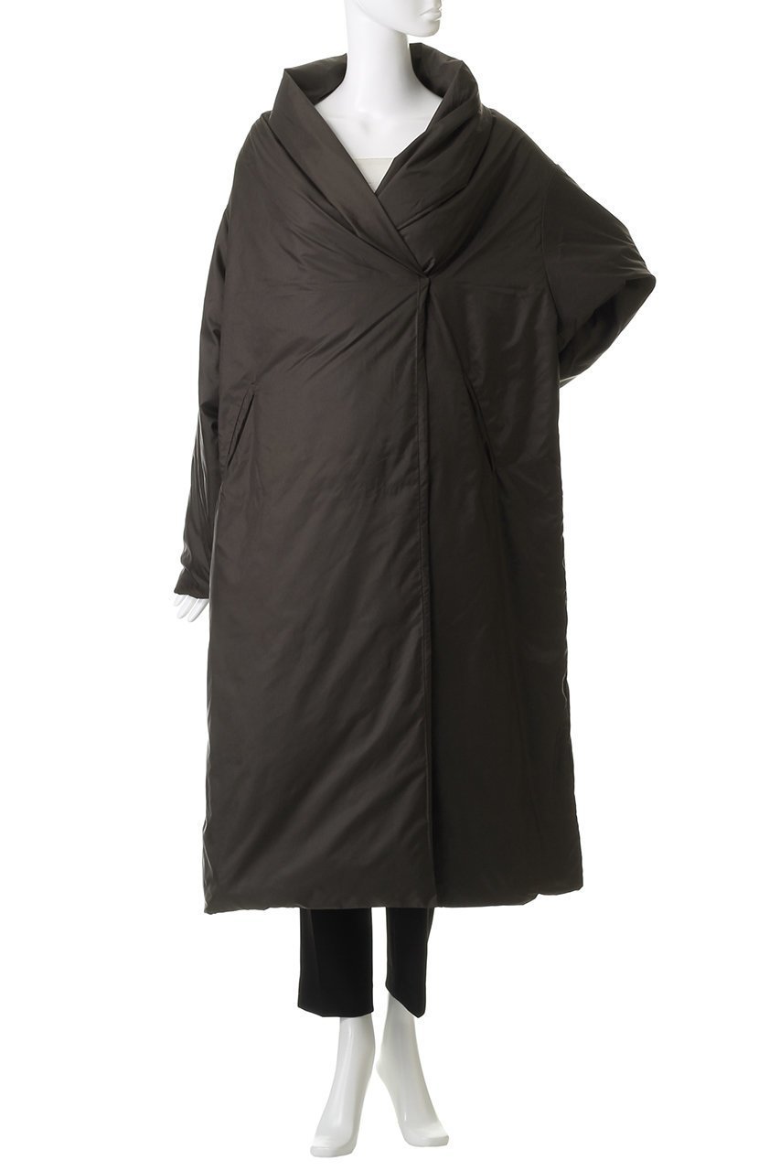 【ミズイロ インド/mizuiro ind】のdrape light down CT コート 人気、トレンドファッション・服の通販 founy(ファニー) 　ファッション　Fashion　レディースファッション　Fashion for Women　アウター　Coat / Outerwear Collection　コート・ロングコート・ピーコート　Long Coats, Peacoats & More　ダウン　Down, Puffer　ドレープ　Drape, Draping Fabric　モダン　Modern, Contemporary　ロング　Long, Long-Length　エレガント 上品　Elegant　新作・新入荷　New Arrivals / New In　other-2|ID: prp329100004725091 ipo3291000000034144189