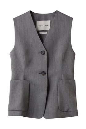 【デパリエ/DEPAREILLE】 ウールドースキンジレ人気、トレンドファッション・服の通販 founy(ファニー) ファッション Fashion レディースファッション Fashion for Women アウター Coat / Outerwear Collection レディースジャケット・軽アウター Jackets なめらか Smooth, Silky Texture エレガント 上品 Elegant ジャケット Jacket, Outerwear ベスト Vest, Waistcoat マニッシュ Mannish, Boyish 新作・新入荷 New Arrivals / New In |ID:prp329100004725094