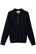【デミーリー/DEMYLEE】のDEMIRA シグネチャーカシミヤ ポロニットプルオーバー 人気、トレンドファッション・服の通販 founy(ファニー) ファッション Fashion レディースファッション Fashion for Women トップス・カットソー Cut & Sew Tops ニット Knit Tops & Sweaters カジュアルプルオーバー・ニットトップス Pullovers & Knit Tops / Casual Pullovers クラシック Classic, Timeless Style スラックス Slacks, Dress Pants デニム Denim, Jeans Material フィット Fit, Slim Fit 定番 Standard, Basic Item 新作・新入荷 New Arrivals / New In thumbnail ネイビー|ID: prp329100004725098 ipo3291000000034144344